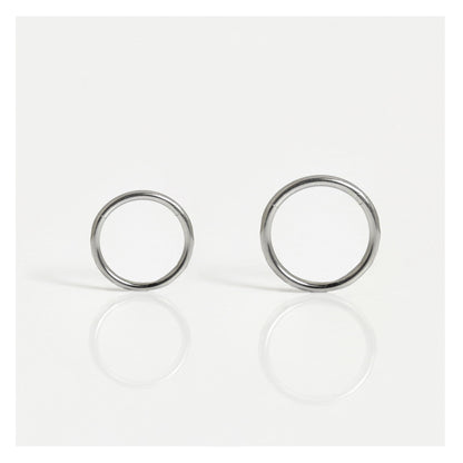 Titanium Hammered Segment Ring - 1.2mm