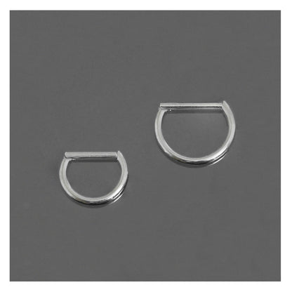 Titanium D Segment Ring - 1.2mm