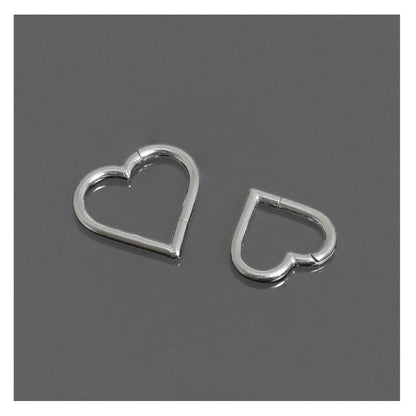 Titanium Heart Segment Ring - 1.2mm