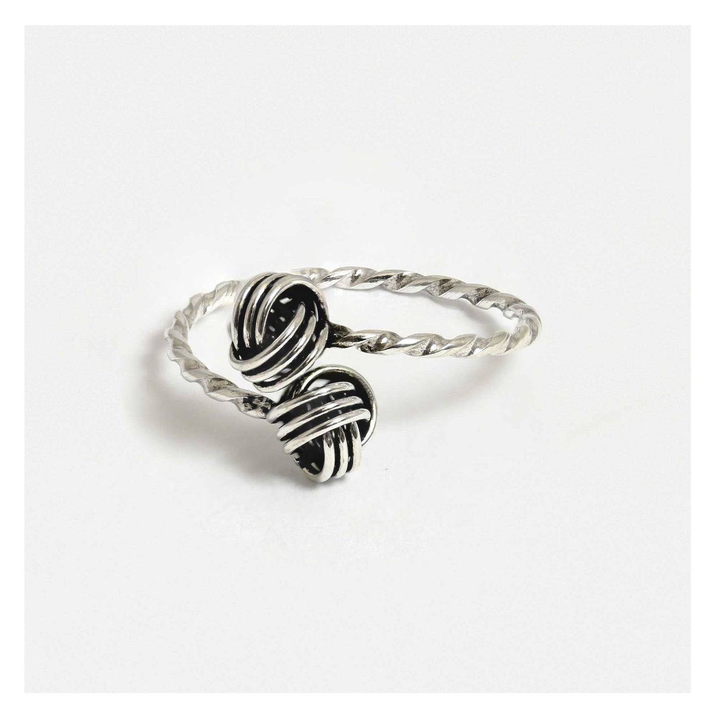 Knot Twisted Toe Ring
