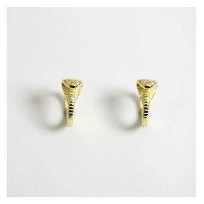 Silver Python Hoop - 8mm