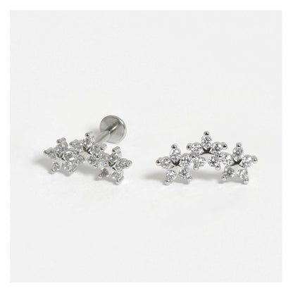 Steel Wild Daisies Labret