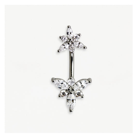 Belly Bar with Anemone Flower