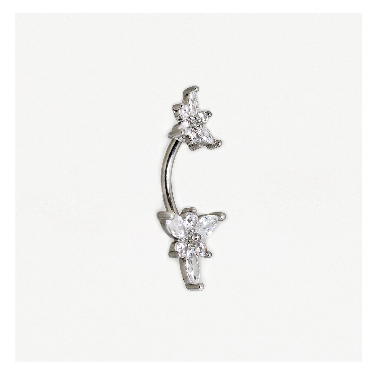 Belly Bar with Anemone Flower