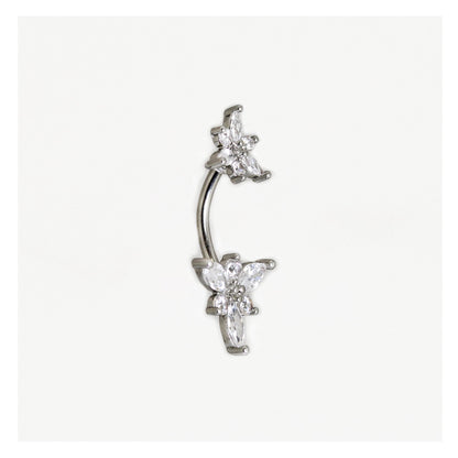Belly Bar with Anemone Flower