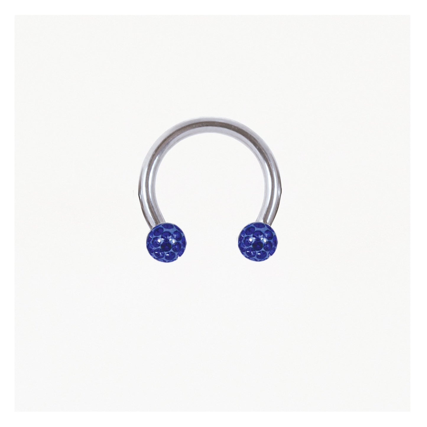 Steel Disco Ball Horseshoe / Circular Barbell (CBB) - 1.2mm