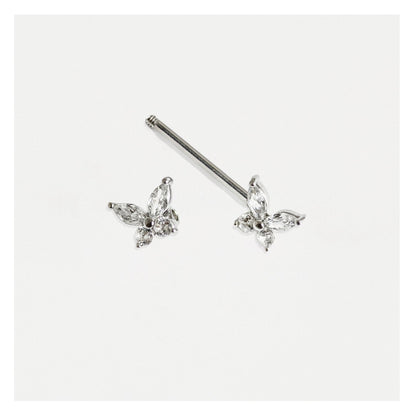 Steel Papillon Passion Nipple Bar