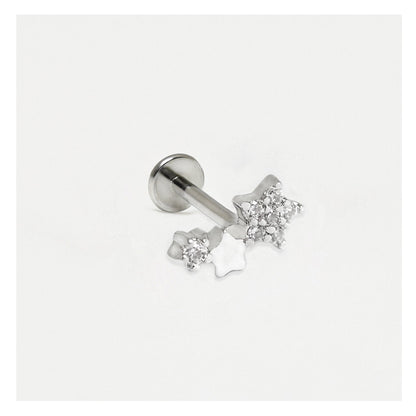 Steel Celestial Treble Labret - Internally Threaded