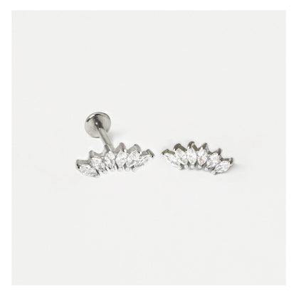 Steel Allure Flatback - Internally Threaded