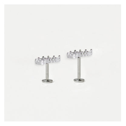 Steel Allure Flatback - Internally Threaded
