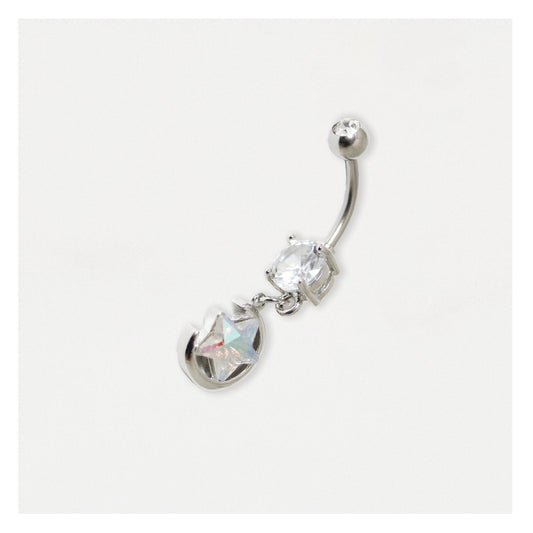 Belly Bar with Starburst Charm