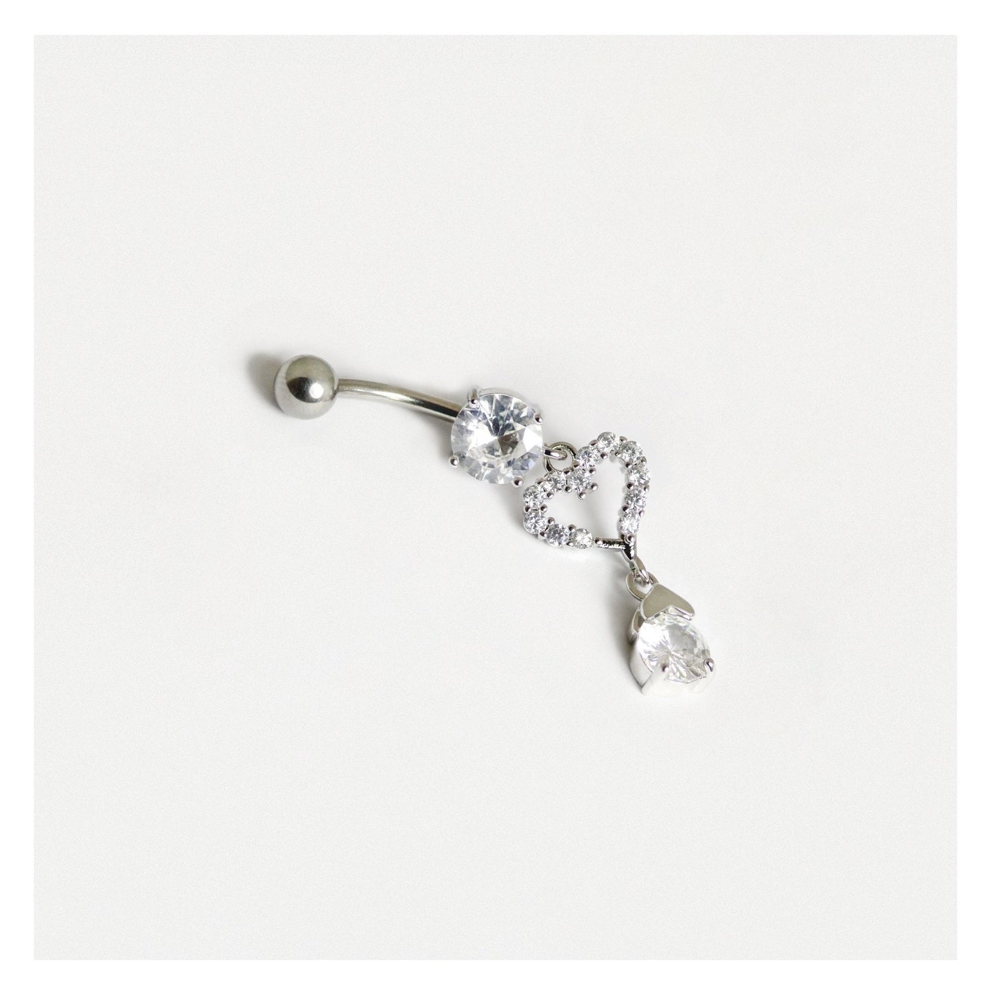 Hearts Desire Dangle Belly Bar