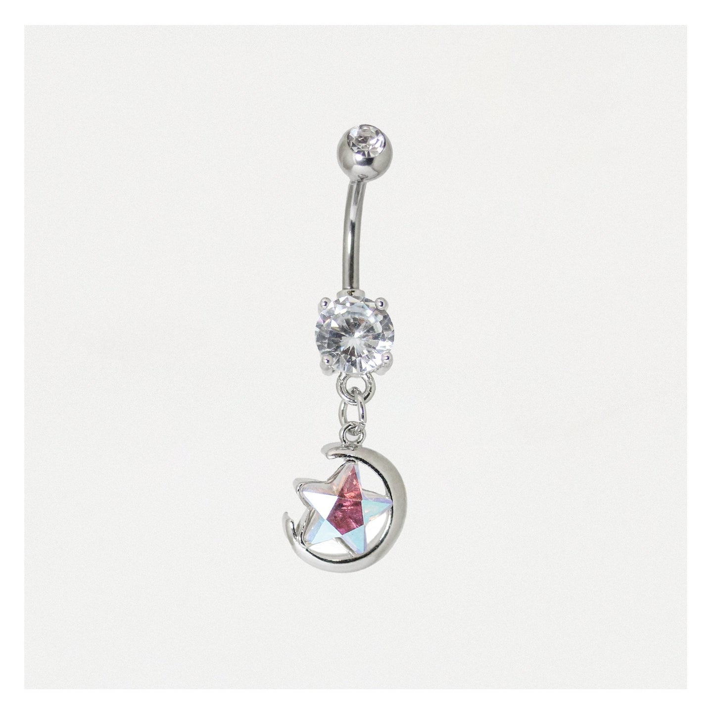 Belly Bar with Starburst Charm