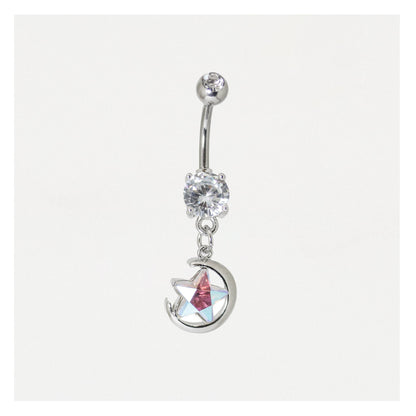 Belly Bar with Starburst Charm