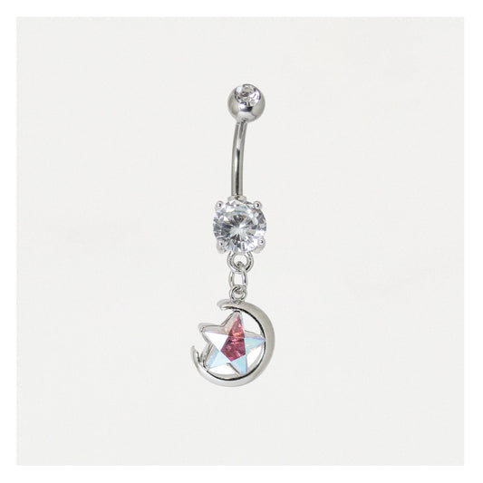 Belly Bar with Starburst Charm