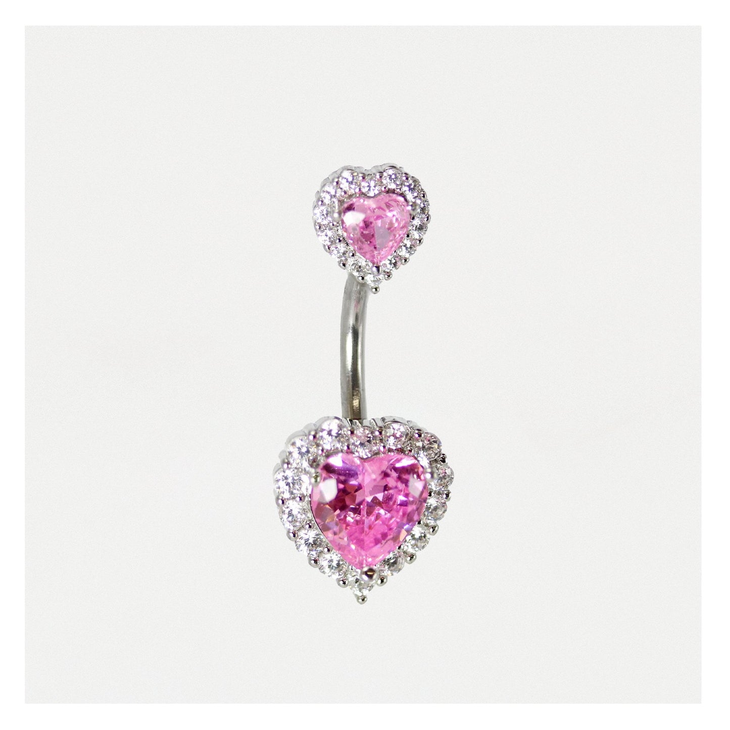Belly Bar with Darling Heart