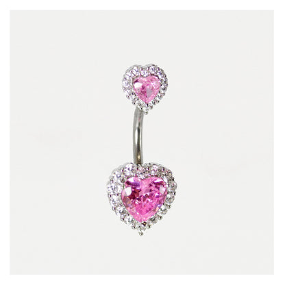 Belly Bar with Darling Heart