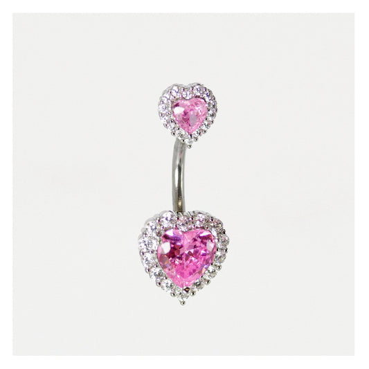 Belly Bar with Darling Heart
