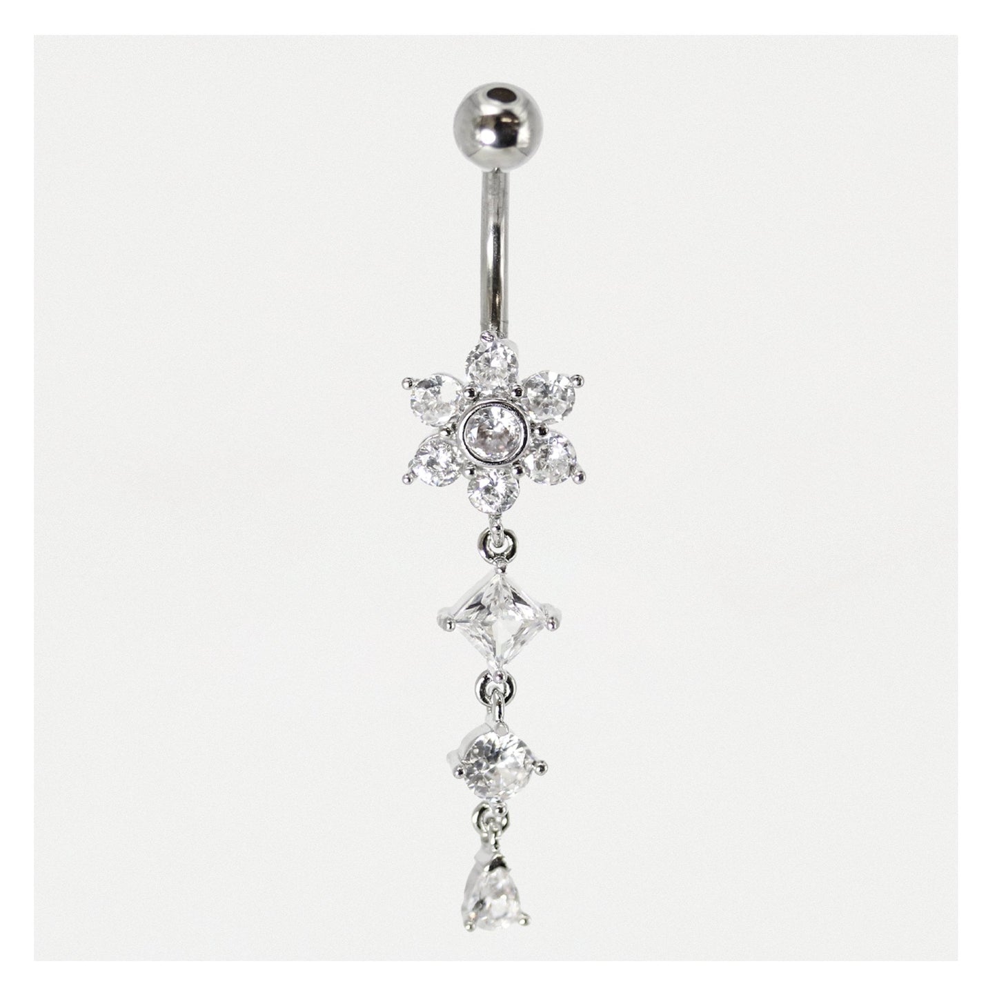 Floral Cascade Belly Bar