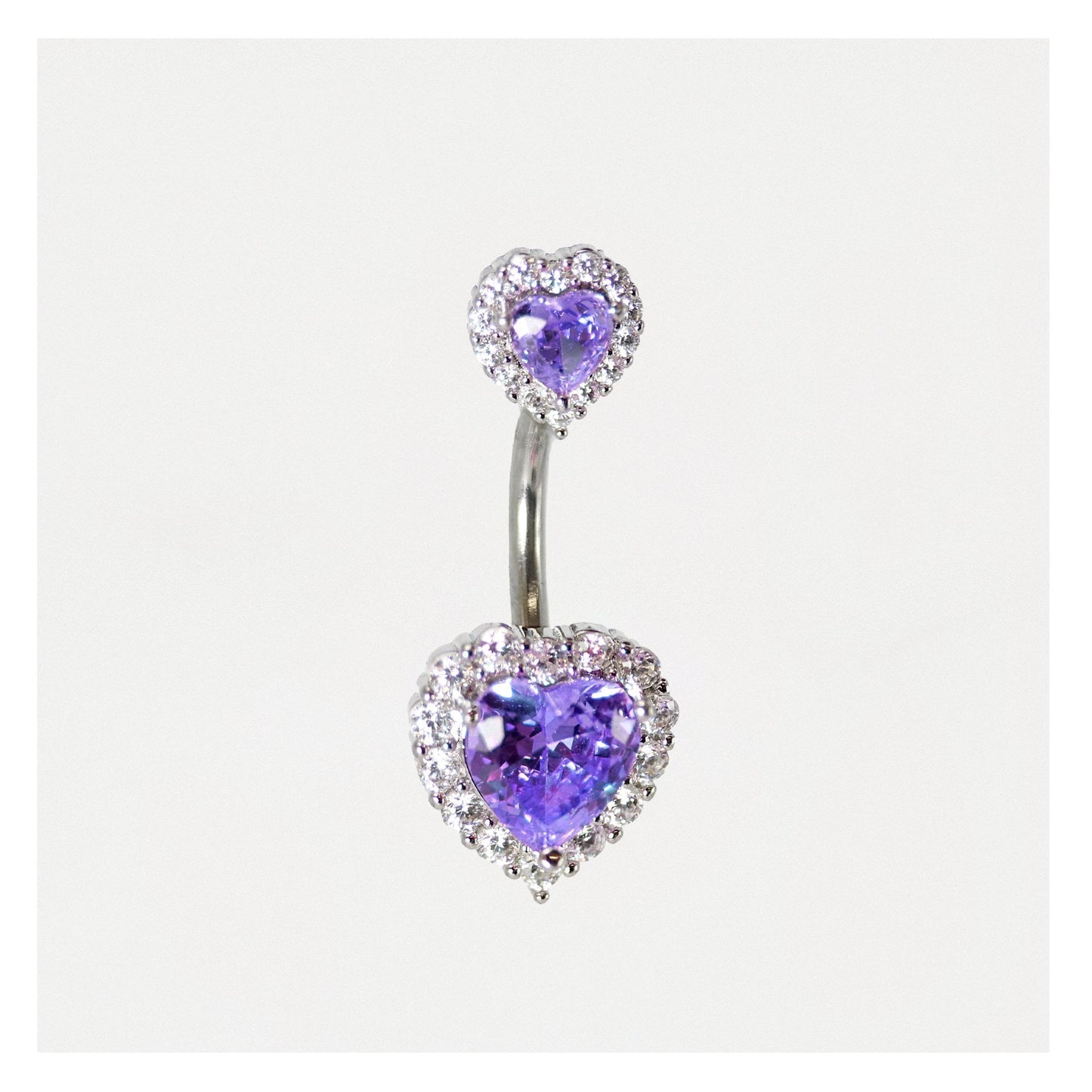 Belly Bar with Darling Heart