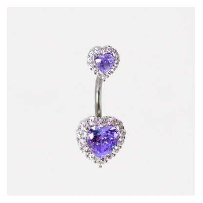 Belly Bar with Darling Heart