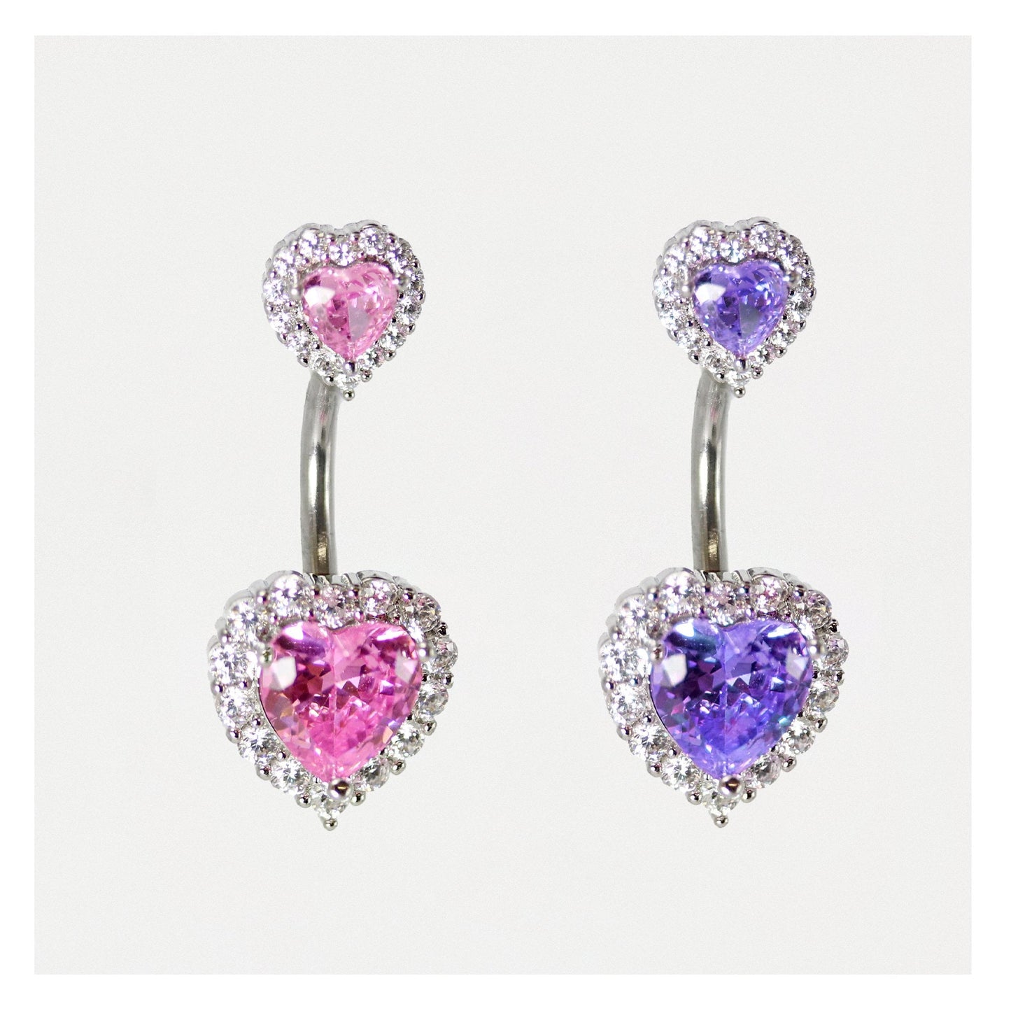 Belly Bar with Darling Heart