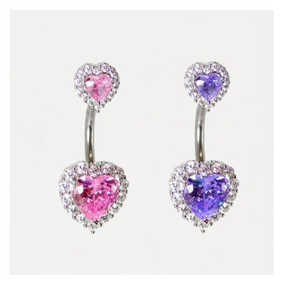 Belly Bar with Darling Heart