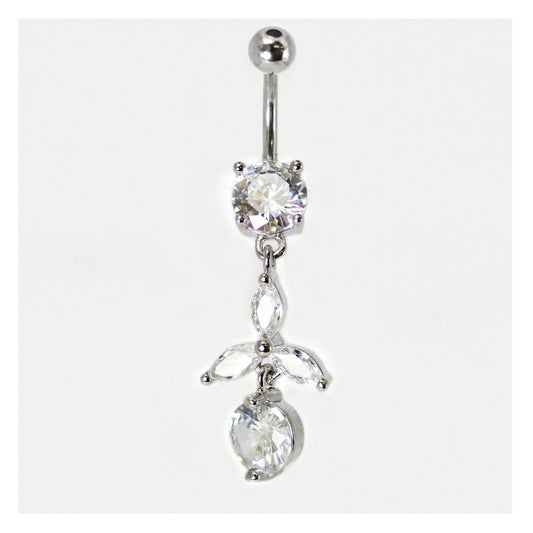 Crystal Petals Belly Bar