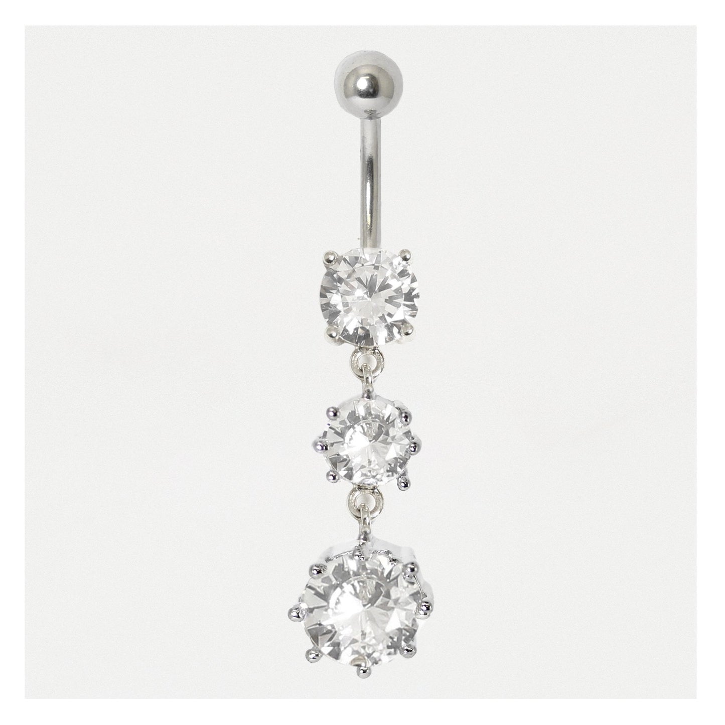 Tumbling Crystals Belly Bar
