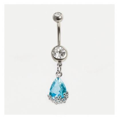 Teardrop Filigree Belly Bar