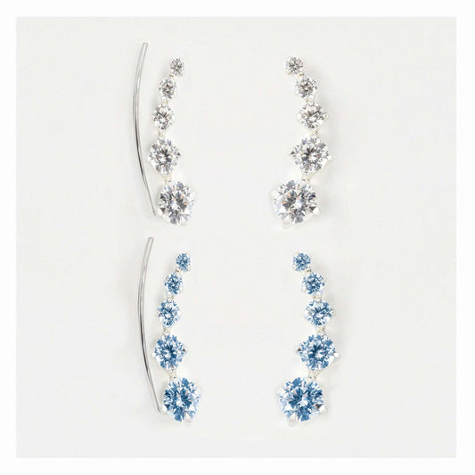 Diamond Dancer Ear Climber