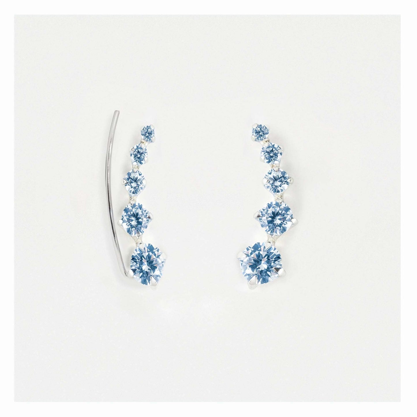 Diamond Dancer Ear Climber