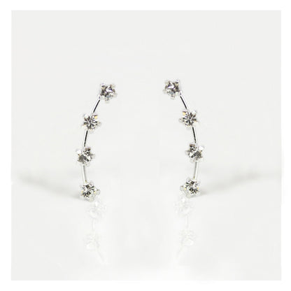 Silver CZ Cascade Climbers