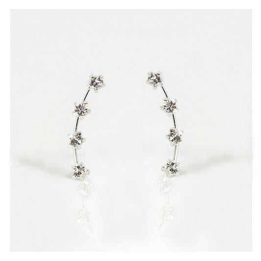 Silver CZ Cascade Climbers