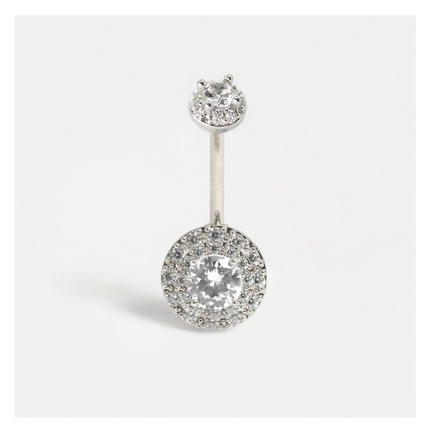 Steel Dazzle Daphne Belly Bar