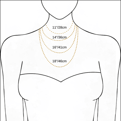 Silver Cable Chain 16"