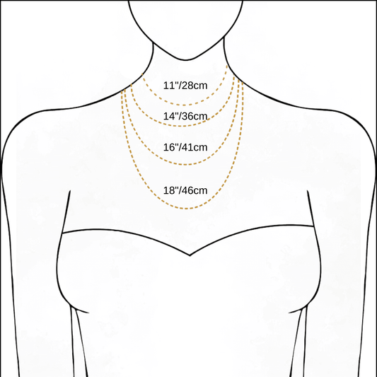 Silver Cable Chain - 16"