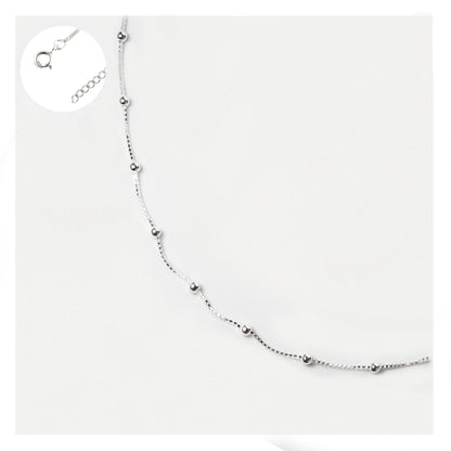 Boxed Ball Chain Necklace