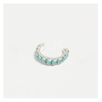 Sterling Silver Opal Embrace Ear Cuff