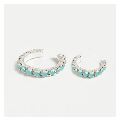Sterling Silver Opal Embrace Ear Cuff