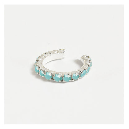 Sterling Silver Opal Embrace Ear Cuff