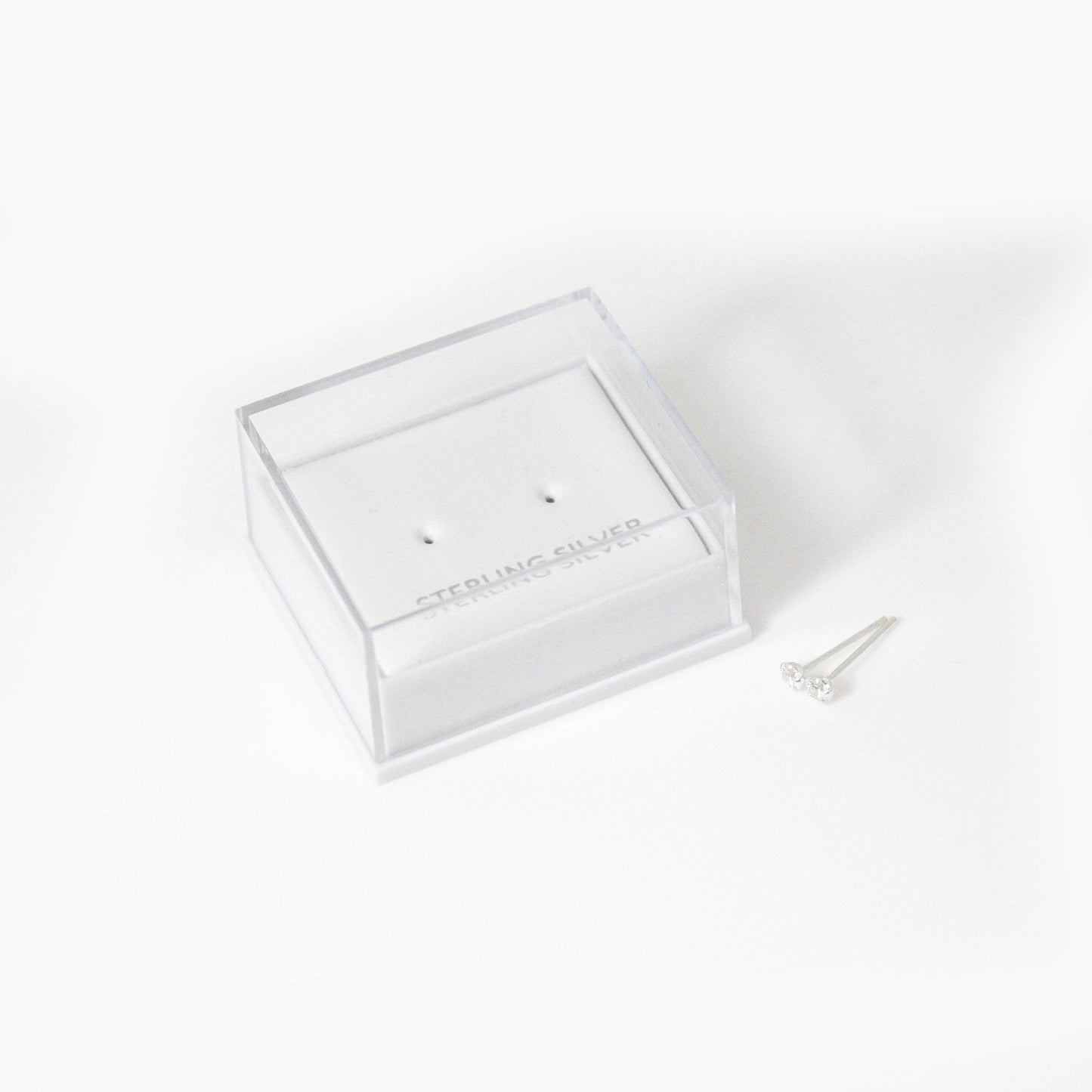 Box for Sterling Silver Studs