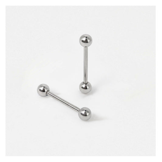 Steel Straight Barbell - 1mm, 1.2mm & 1.6mm