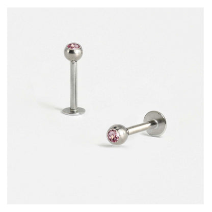 Steel Jewelled Labret - 1.6mm