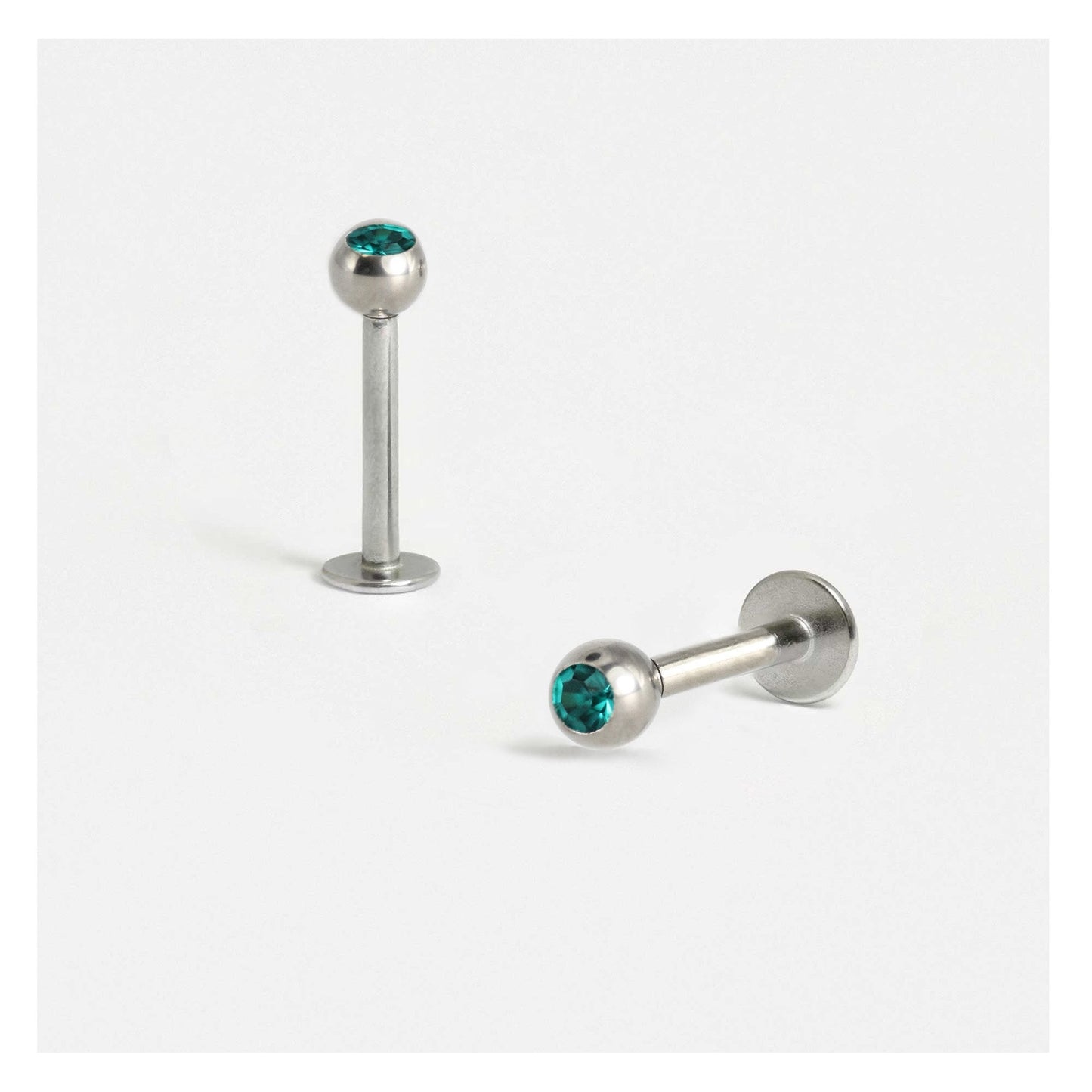 Titanium Jewelled Labret - 1.2mm