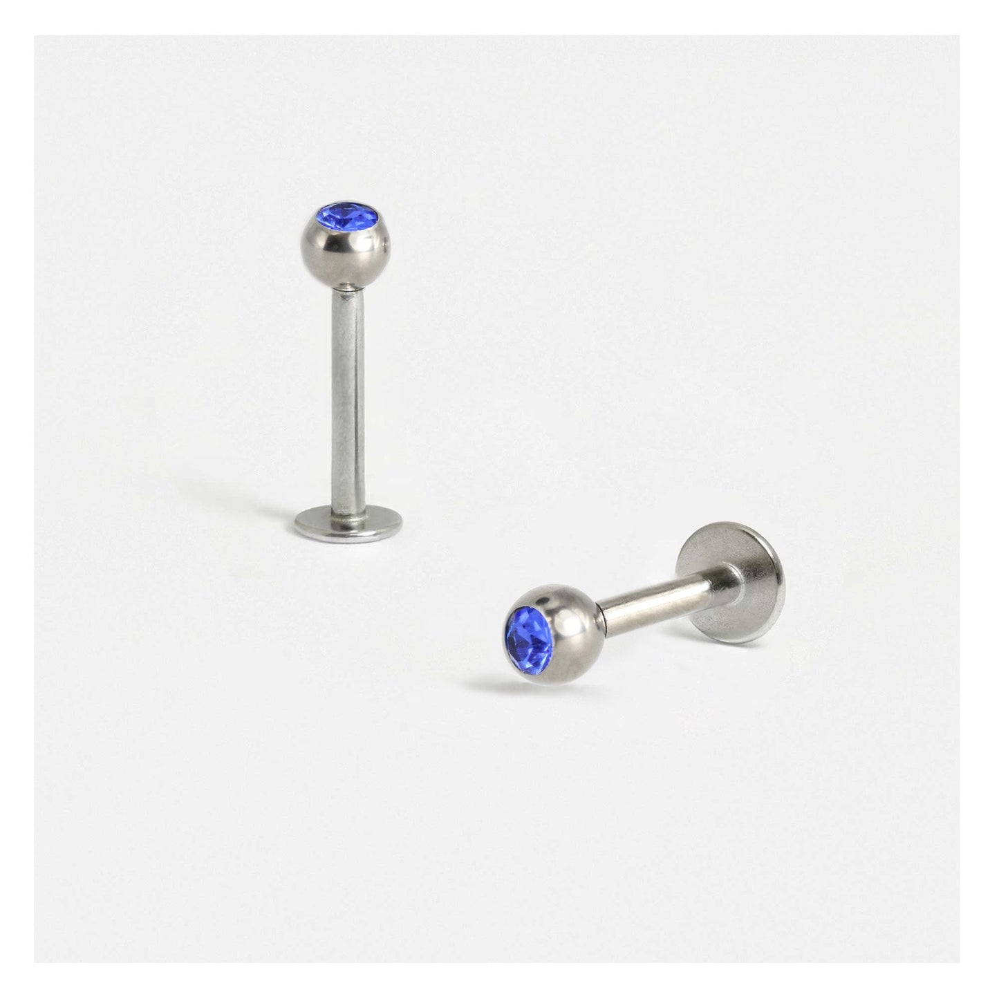 Titanium Jewelled Labret - 1.2mm