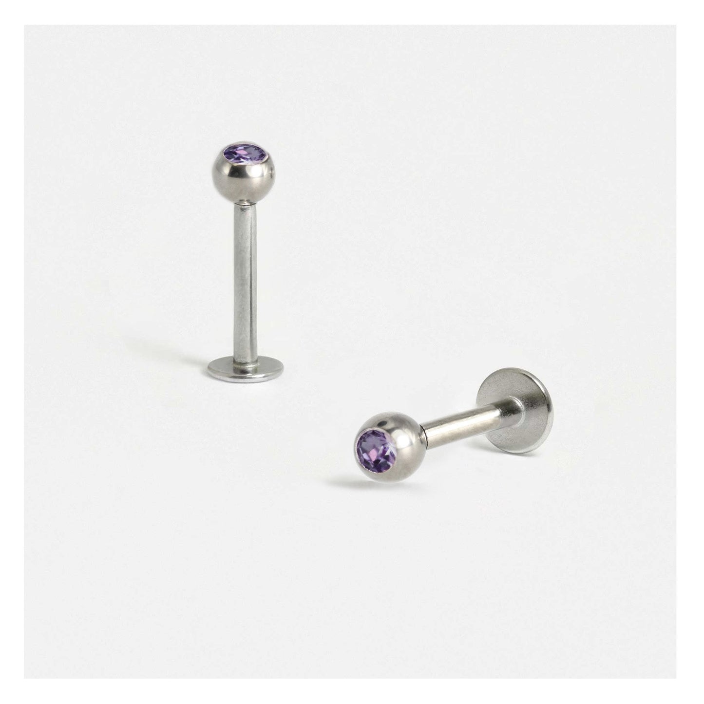 Titanium Jewelled Labret - 1.2mm