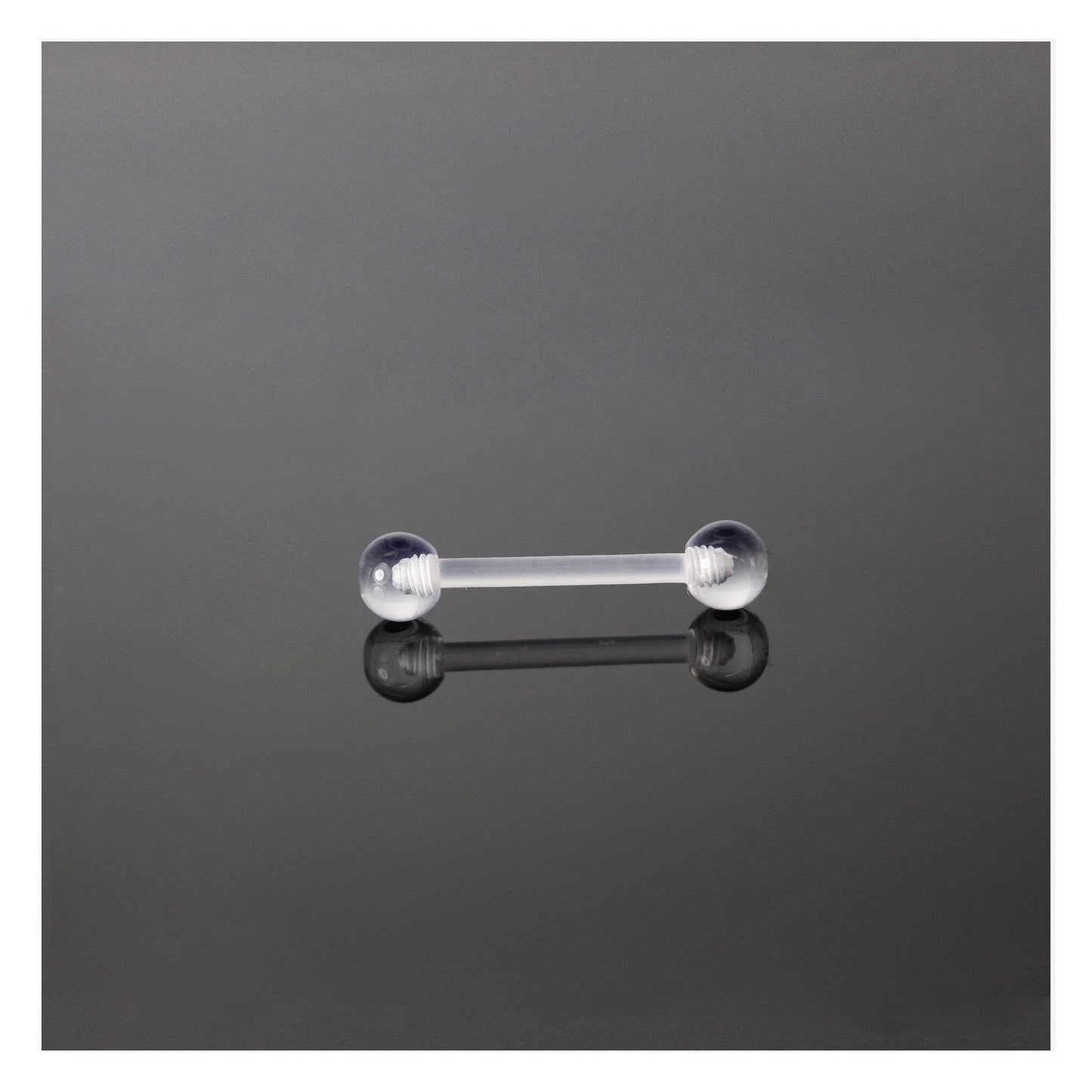 Straight Barbell Piercing Retainer - 1.6mm