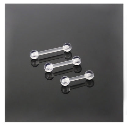 Straight Barbell Piercing Retainer - 1.2mm