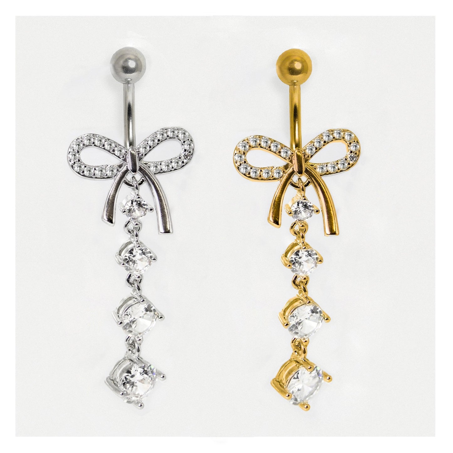 Razzy Ribbon Bow Belly Bar